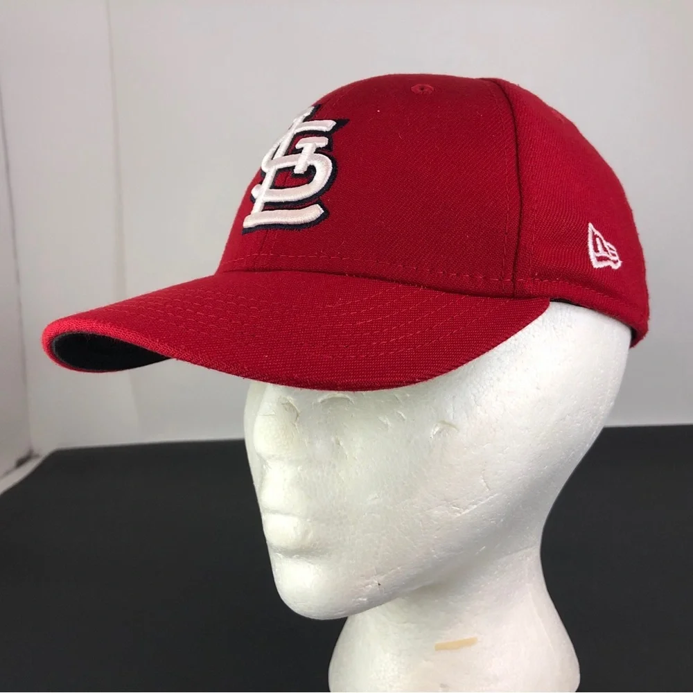 New Era St Louis Cardinals MLB 39Thirty Red Stretch Fitted Youth Baseball‎ Hat